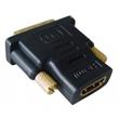 Kabel GEMBIRD red. HDMI na DVI, F/M, zlacené kontakty, černá