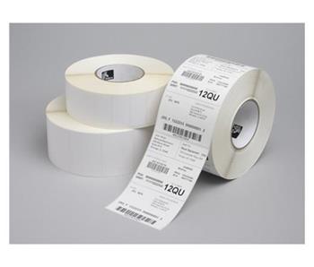 LABEL, POLYETHYLENE, 102X76MM; THERMAL TRANSFER, POLYE 3100T GLOSS, PERMANENT ADHESIVE, 25MM CORE