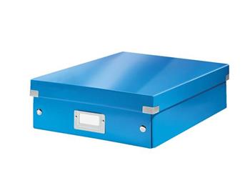 LEITZ Organizační box Click&Store, velikost M, modrá