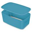 LEITZ Úložný box s víkem MyBox Cosy, velikost S, klidná modrá