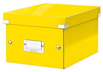 LEITZ Univerzální krabice Click&Store, velikost S (A5), žlutá