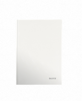 LEITZ Zápisník WOW, A5, linka, bílý