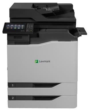 Lexmark CX820dtfe color laser MFP, 50/50ppm, síť, duplex, dotykový LCD, DADF, fax, HDD + 2x zásobník + sešívačka