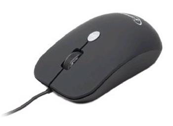 Myš GEMBIRD MUS-102, černá, USB