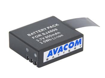 Náhradní baterie AVACOM Sjcam Li-Ion 3.7V 950 mAh 3.5Wh pro Action Cam 4000, 5000, M10