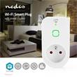 Nedis WIFIP130FWT - WiFi Chytrá Zásuvka | Typu F (CEE 7/7) | -10 - 45 °C | Android™ / IOS | Bílá