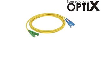 OPTIX E2000/APC-SC optický patch cord 09/125 5m G657A