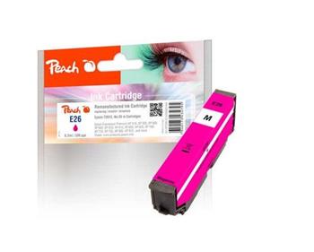 PEACH kompatibilní cartridge Epson No 26, magenta, 6,2 ml