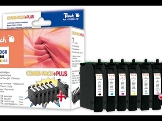 PEACH kompatibilní cartridge Epson T0807 MultiPack Plus, 2xBlack, Cyan,Magenta,Yellow,Cyan Light,Magenta Light, 7x8,6 ml