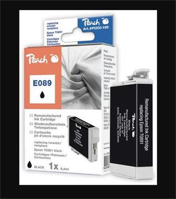 PEACH kompatibilní cartridge Epson T0891, Black, 8,4 ml