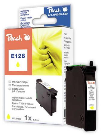 PEACH kompatibilní cartridge Epson T1284, Yellow, 6,2 ml