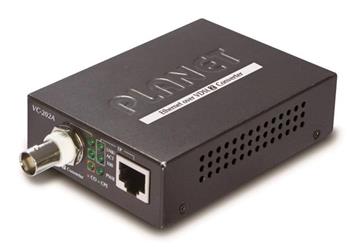 PLANET VC-202A, Konvertor, Ethernet VDSL2, BNC (koax), master/slave, profil 17a, dosah až 3km