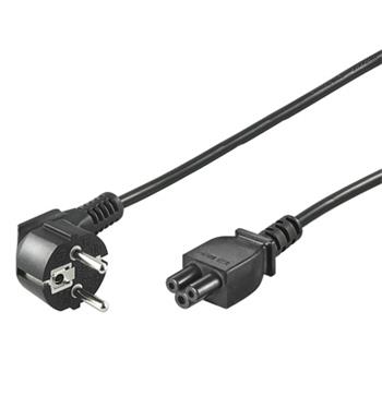 PremiumCord Kabel síťový 230V k notebooku 3m, trojlístek "Mickey Mouse"