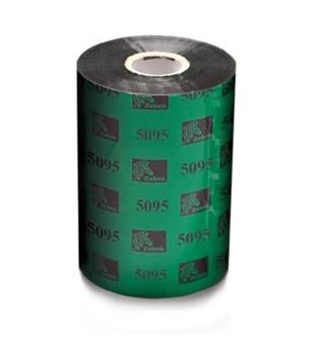 Resin Ribbon, 64mmx74m (2.52inx242ft), 5095; High Performance, 12mm (0.5in) core,