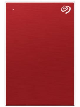 Seagate One Touch, 4TB externí HDD, 2.5", USB 3.0, červený
