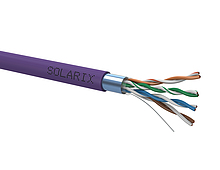 Solarix Instalační kabel CAT5E FTP LSOH Dca 500m/reel