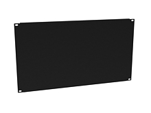 Solarix Zaslepovací panel 19" 6U BK, ZP-06-B