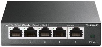 TP-Link TL-SG105S Switch 5-portový Gigabitový Stolní Kovový