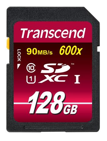 Transcend 128GB SDXC (Class10) UHS-I 600x (Ultimat