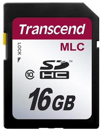 Transcend 16GB SDHC (Class 10) MLC průmyslová pamě