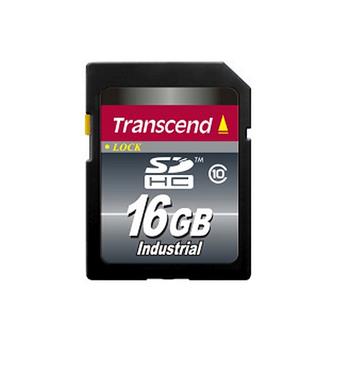 Transcend 16GB SDHC průmyslová paměťová karta, Cla
