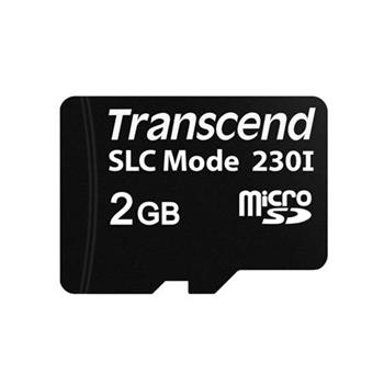 Transcend 2GB microSD230I 3D TLC (SLC mode) průmys
