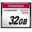 Transcend 32GB INDUSTRIAL CF CARD CF170 paměťová karta (MLC)