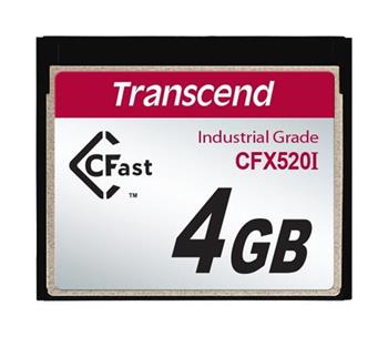 Transcend 4GB INDUSTRIAL TEMP CFAST CFX520I paměťo