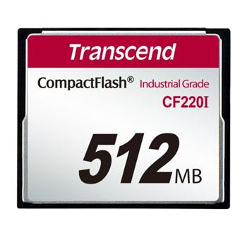 Transcend 512MB INDUSTRIAL TEMP CF220I PIO CF CARD