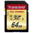 Transcend 64GB SDXC (Class 10) UHS-I U3 paměťová karta, 95 MB/s R, 60 MB/s W