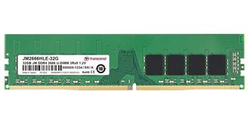 Transcend paměť 32GB DDR4 2666 U-DIMM (JetRam) 2Rx