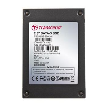 TRANSCEND SSD420I 256GB Industrial SSD disk2.5" SA