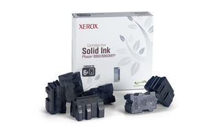 Xerox Genuine Solid Ink pro Phaser 8860 Black (6 STICKS)