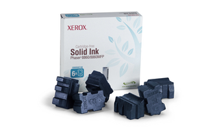 Xerox Genuine Solid Ink pro Phaser 8860 Cyan (6 STICKS)
