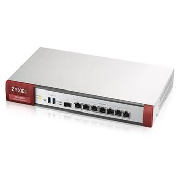 Zyxel VPN300, Advanced VPN Firewall, 300x VPN (IPSec/L2TP), up to 300 SSL VPN (50 included), 7x WAN/LAN/DMZ, 1x SFP, Wir