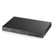 Zyxel XGS2210-28, 28-port Managed Layer2+ Gigabit Ethernet switch, 24x Gigabit metal + 4x 10GbE SFP+ ports, L2 multicast